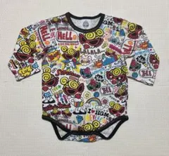美品　HYSTERIC MINI（ヒステリックミニ）総柄 ロンパース 70㎝