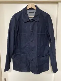 ユニクロ ユーティリティジャケット Ssize インディゴ デニム