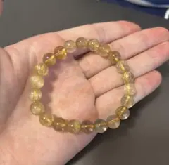 ゴールドルチル ルチルクォーツ ストーン ブレスレット 金運 窪塚洋介