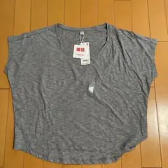 UNIQLO x non-no スラブボックスT グレー Sサイズのサムネイル