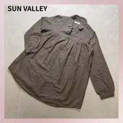 SUN VALLEY ハーフボタンチュニックシャツのサムネイル