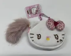 【ギャルキティ】ハローキティ　ミニフェイスポーチギャル3 レオパード柄新品未開封