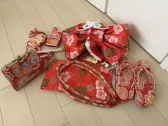 子供用草履 七五三 菊花 梅花 牡丹 花籠 金糸 銀糸 着物 013tz - メルカリ