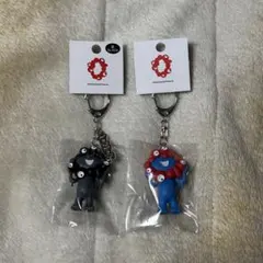 EXPO2025 ミャクミャク 黒 ノーマル PVCキーホルダー 2点セット