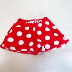 BABYDOLL 120 女の子 フリースショートパンツ ディズニー