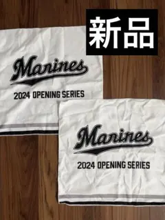 千葉ロッテマリーンズ　ハンドタオル2枚セット