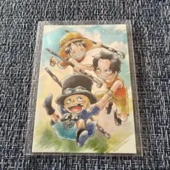 ワンピース ウエハース カード our memories ルフィ＆シャンクス