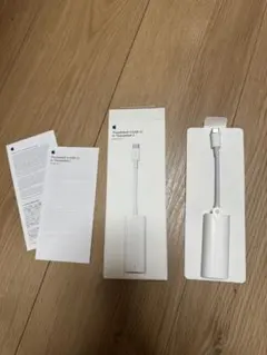 Apple純正 Thunderbolt3→2 アダプタ A1790
