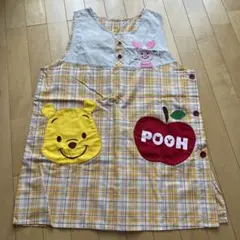 エプロン☆保育士　くまのプーさん　ディズニー