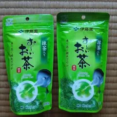 伊藤園 お〜いお茶 抹茶入り緑茶 100g 2袋セットのサムネイル