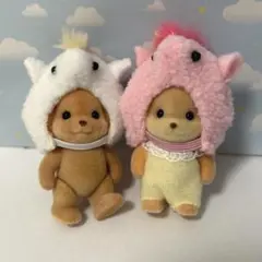 シルバニア トイプードルの赤ちゃん キャラメルイヌの赤ちゃん ユニコーン