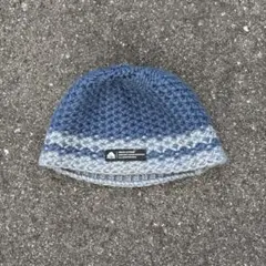 00s NIKE ACG ビーニー ニット帽 ブルー グラデーション