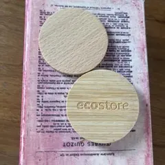 ecostore 木製 手鏡 2個セット