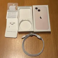 【純正】iPhone 13 mini 空箱 付属品一式（ケーブル・ピン付）