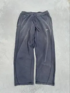00s nike wide sweatpants faded navy