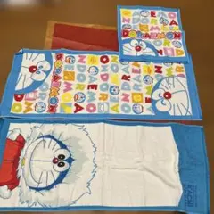 ドラえもん　キャラクタータオル　３枚
