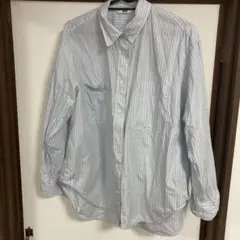 ユニクロ　コットンオーバーサイズシャツ