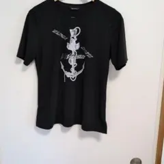VALENZA バレンザ 半袖カットソー ラインストーン付き Tシャツ 日本製 VALENZA SPORTSラインストーン 半袖Tシャツ ブラック 44 - メルカリ