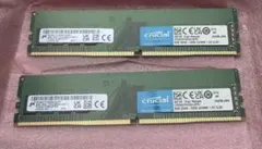 Crucial DDR4-3200 8GB×2枚計16GB デスクトップ用メモリのサムネイル