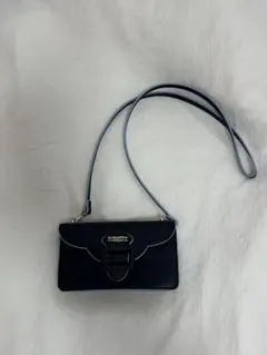 SAMANTHAVEGA 黒 レザー ショルダーバッグ