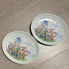 ディズニー　シー　ダッフィー　スーベニア　プレート　皿　カラフルハピネス