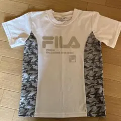 FILA 新品　カモフラージュ柄 Tシャツ　140