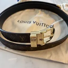 LV ドーフィーヌ 25MM リバーシブル ベルト ブラウン/ブラック - メルカリ