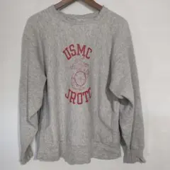 80s初期 70s チャンピオンリバースウィーブUSMCミリタリー L USMA