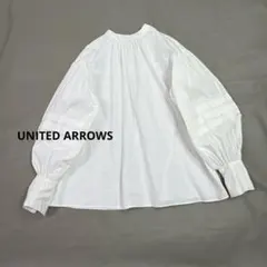 UNITED ARROWS ユナイテッドアローズ コクーンスリーブカットソー 白 