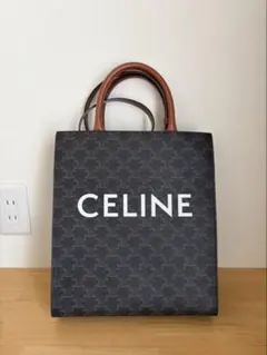 CELINE トリオンフ キャンバス トートバッグ