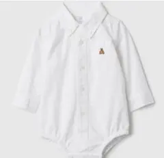 GAP ホワイト シャツ　 ボディスーツ　ロンパース