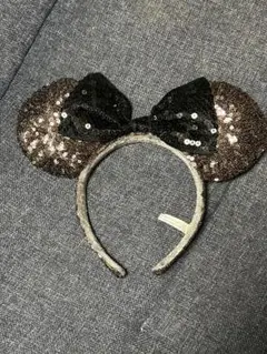 ミニーマウス スパンコール カチューシャ