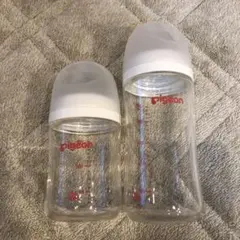 Pigeon 母乳実感 ガラス 哺乳瓶 160ml、240ml