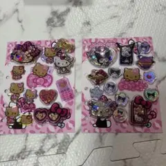 キティ　クロミ　完成品　シール