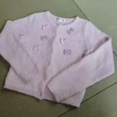 mezzo piano ピンク カーディガン L