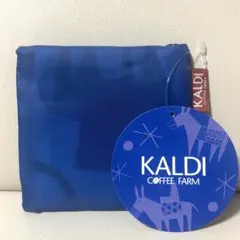 KALDI エコバッグ Helpers ブルー