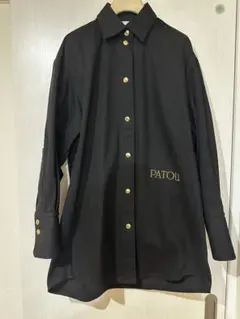PATOU コート　ジャケット　アウターBLACK この時期ぴったり Patou | コート