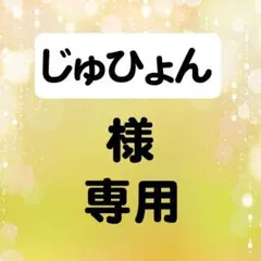 じゅひょん様 専用品