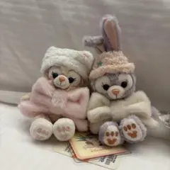 新品　リーナベル　ステラルー　ぬいぐるみキーチェーン　香港ディズニー