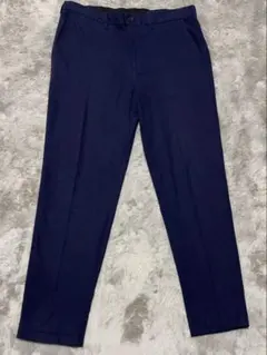 GU メンズ 麻リネン パンツ 紺 Mサイズ 春夏用のサムネイル