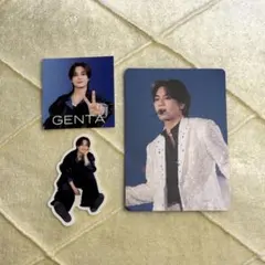 TravisJapan松田元太ワルツステッカー/Viisual DVD特典トレカ