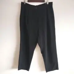 H&M ブラックレディースパンツ LL カジュアル オーバーサイズ