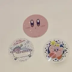 カービィ ×まんまる焼き ステッカー 3枚セット