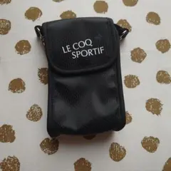 le coq sportif 小物入れ ポーチ ブラックのサムネイル