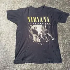 極上フェード【NILVANA】ニルヴァーナ（L）バンドTシャツ＊フォト 