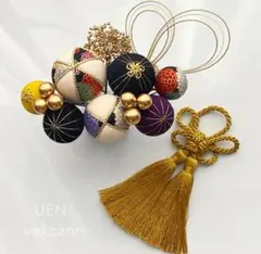 No.203 つまみ細工 髪飾り 和装 成人式 卒業式 七五三 玉かんざし