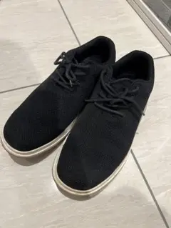 Conqueror　ブラックメッシュスニーカー　27.5