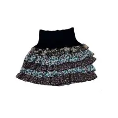 fairy grunge y2k♬*・花柄　ミニスカ