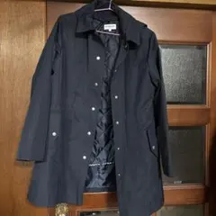 MCGREGOR ネイビー トレンチコート Lサイズ　ライナーとフード付き