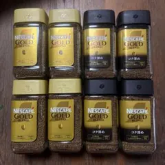 【未開封】ネスカフェ ゴールドブレンド インスタントコーヒー瓶 8本セットのサムネイル